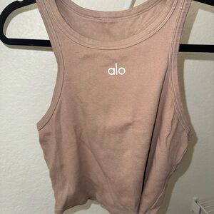 ALO Yoga Women's Brown Tank Top